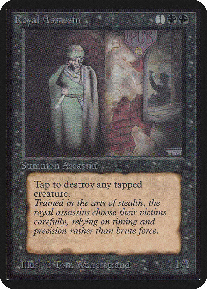 Royal Assassin [Alpha Edition] | Jomio and Rueliete's Cards and Comics