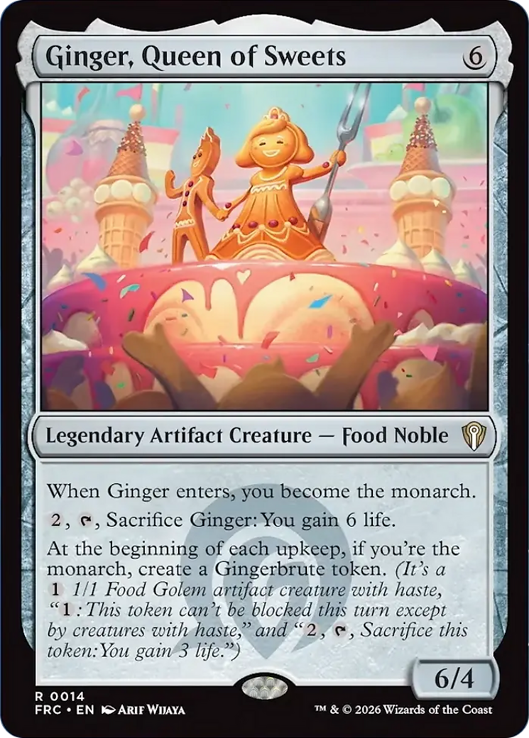 Ginger, Queen of Sweets [Reality Fracture Commander] | Jomio and Rueliete's Cards and Comics