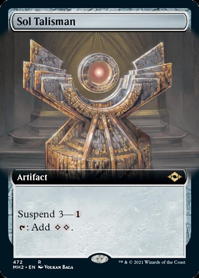 Sol Talisman (Extended Art) [Modern Horizons 2] | Jomio and Rueliete's Cards and Comics