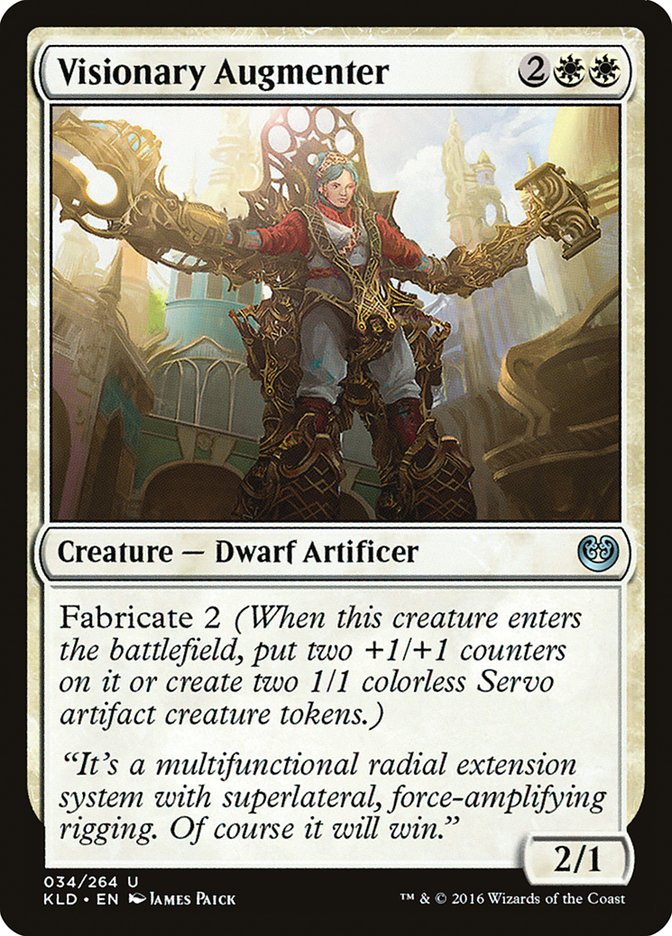 Visionary Augmenter [Kaladesh] | Jomio and Rueliete's Cards and Comics