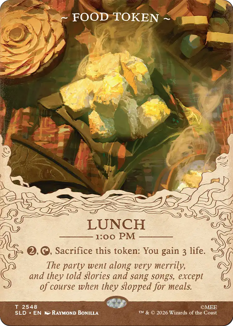 Food Token (2548) [Secret Lair Drop Series] | Jomio and Rueliete's Cards and Comics