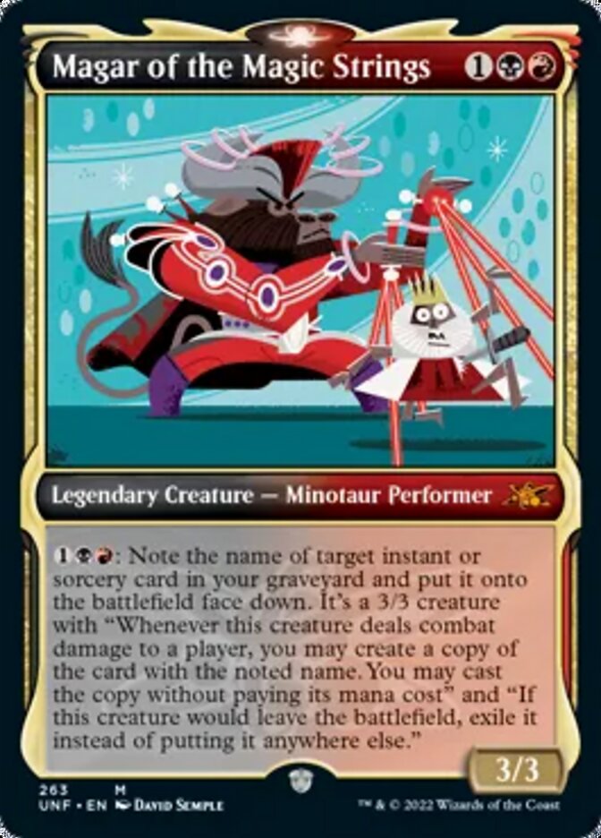 Magar of the Magic Strings (Showcase) [Unfinity] | Jomio and Rueliete's Cards and Comics