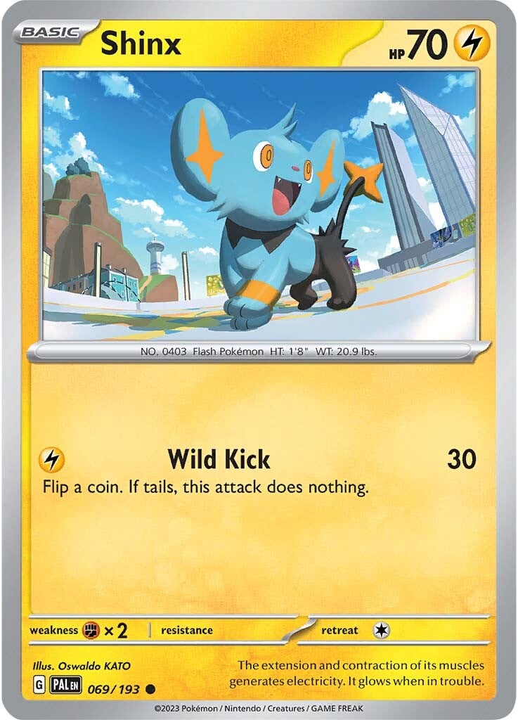 Shinx (069/193) [Scarlet & Violet: Paldea Evolved] | Jomio and Rueliete's Cards and Comics