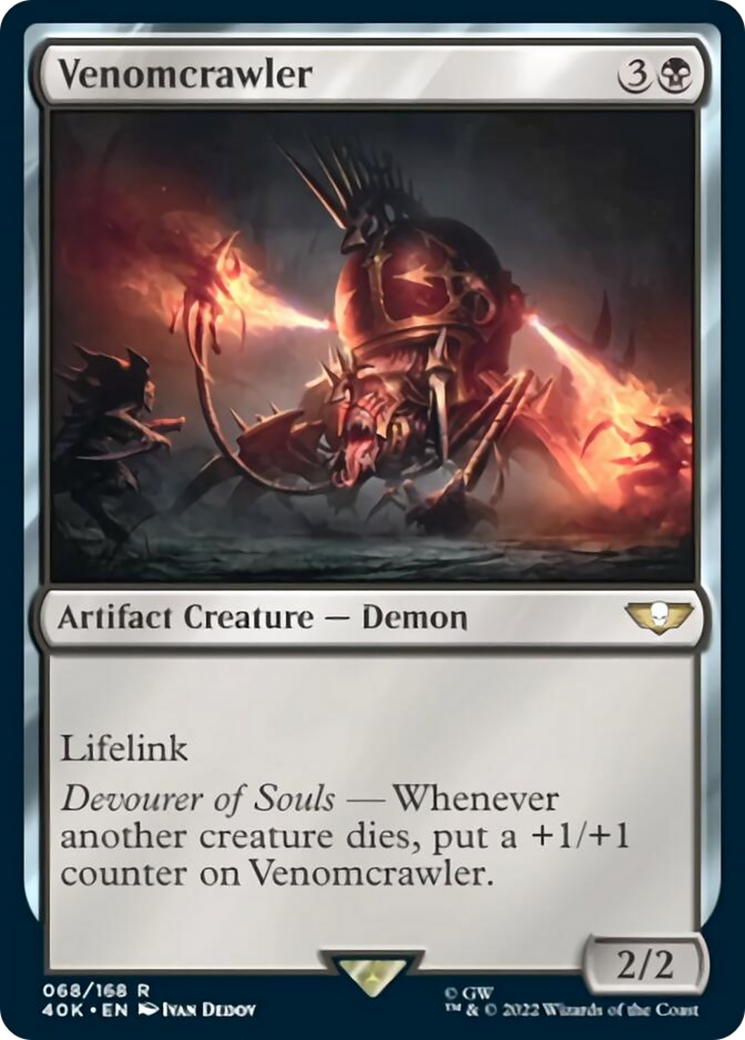 Venomcrawler (Surge Foil) [Warhammer 40,000] | Jomio and Rueliete's Cards and Comics