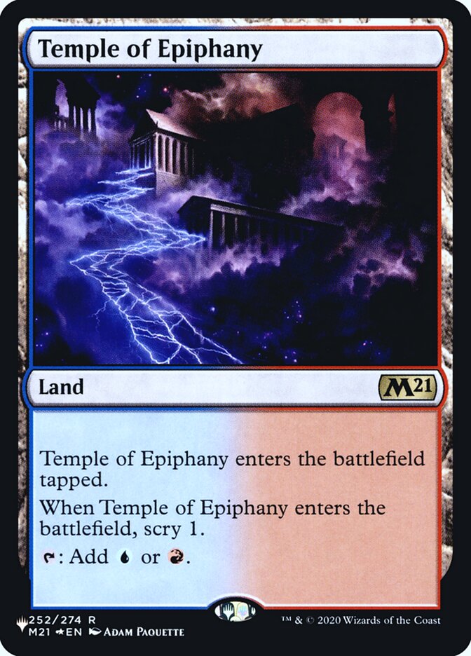 Temple of Epiphany [Secret Lair: Heads I Win, Tails You Lose] | Jomio and Rueliete's Cards and Comics