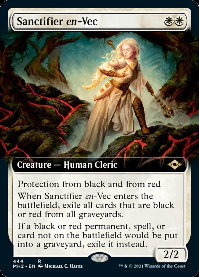 Sanctifier en-Vec (Extended Art) [Modern Horizons 2] | Jomio and Rueliete's Cards and Comics