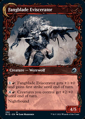 Fangblade Brigand // Fangblade Eviscerator (Showcase Equinox) [Innistrad: Midnight Hunt] | Jomio and Rueliete's Cards and Comics