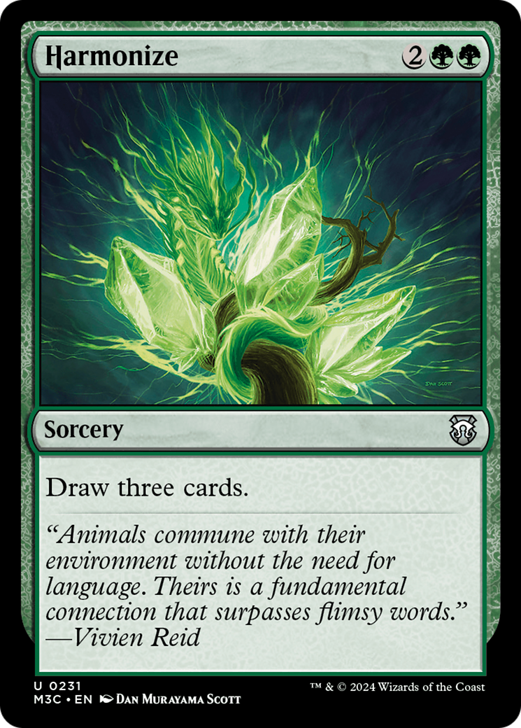 Harmonize (Ripple Foil) [Modern Horizons 3 Commander] | Jomio and Rueliete's Cards and Comics