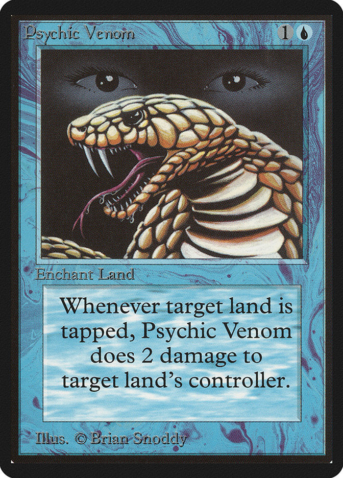 Psychic Venom [Beta Edition] | Jomio and Rueliete's Cards and Comics
