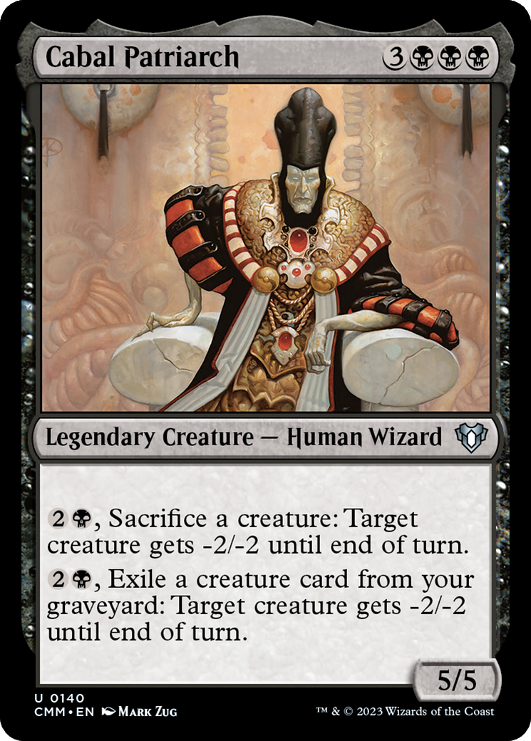 Cabal Patriarch [Commander Masters] | Jomio and Rueliete's Cards and Comics