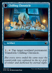 Mysterious Tome // Chilling Chronicle [Innistrad: Midnight Hunt] | Jomio and Rueliete's Cards and Comics