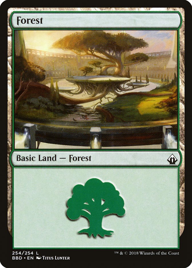 Forest (254) [Battlebond] | Jomio and Rueliete's Cards and Comics