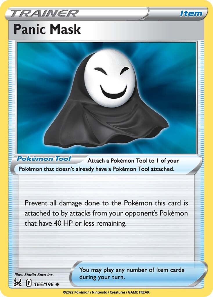Panic Mask (165/196) [Sword & Shield: Lost Origin] | Jomio and Rueliete's Cards and Comics