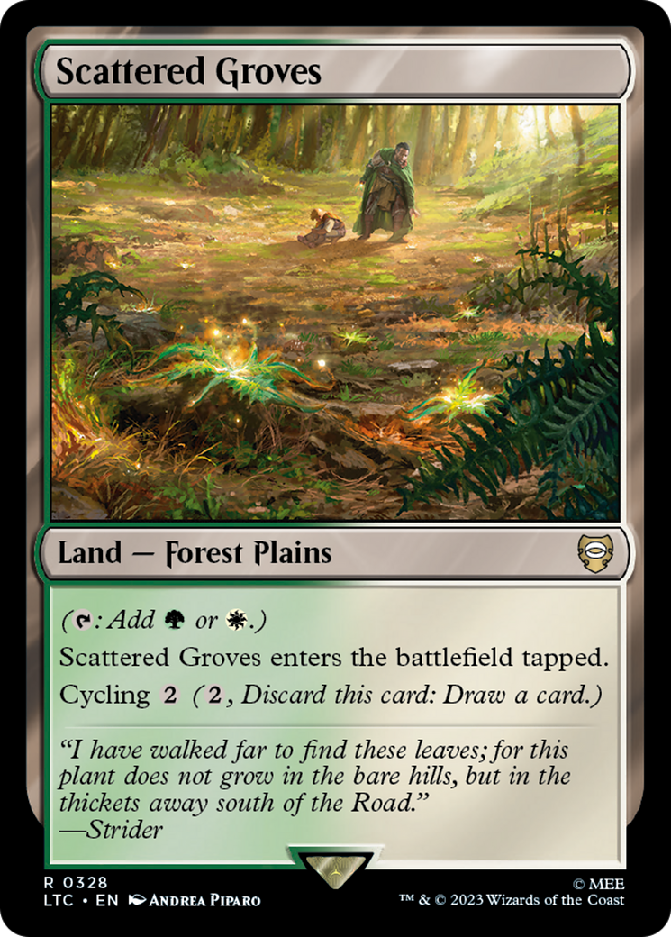 Scattered Groves [The Lord of the Rings: Tales of Middle-Earth Commander] | Jomio and Rueliete's Cards and Comics