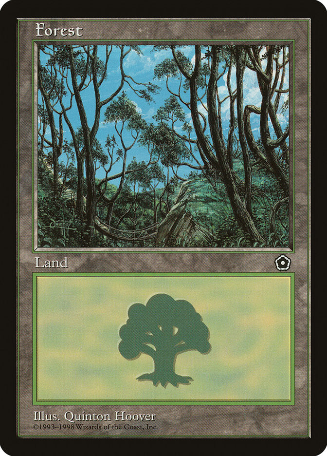 Forest (Signature on Left) [Portal Second Age] | Jomio and Rueliete's Cards and Comics