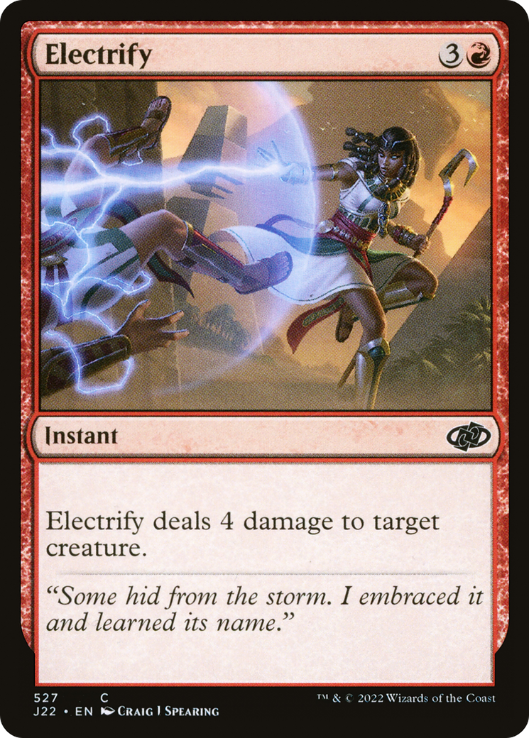 Electrify [Jumpstart 2022] | Jomio and Rueliete's Cards and Comics
