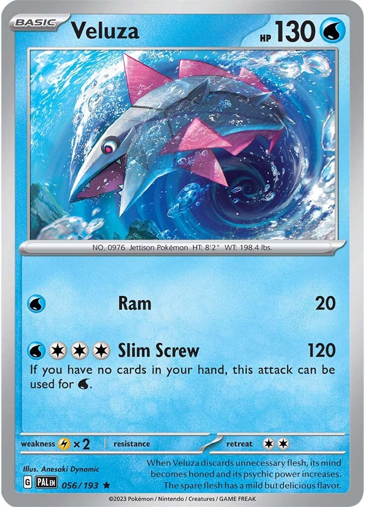 Veluza (056/193) [Scarlet & Violet: Paldea Evolved] | Jomio and Rueliete's Cards and Comics