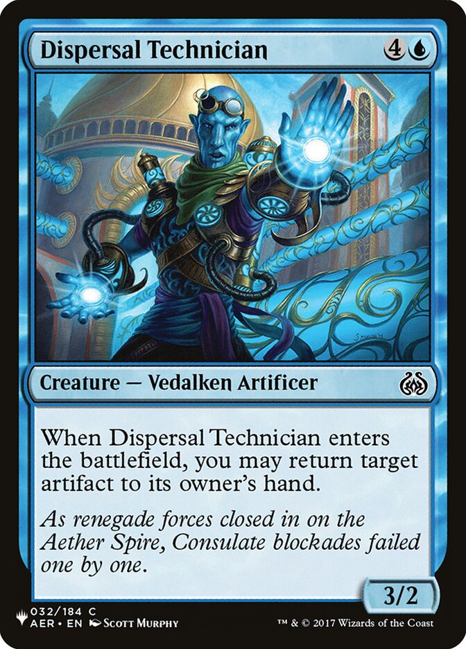 Dispersal Technician [The List] | Jomio and Rueliete's Cards and Comics
