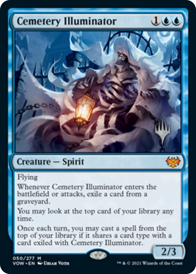 Cemetery Illuminator (Promo Pack) [Aetherdrift Promos] | Jomio and Rueliete's Cards and Comics