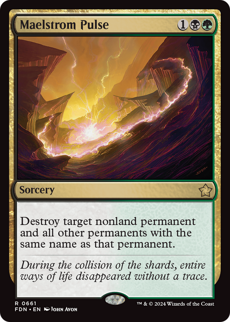 Maelstrom Pulse [Foundations] | Jomio and Rueliete's Cards and Comics