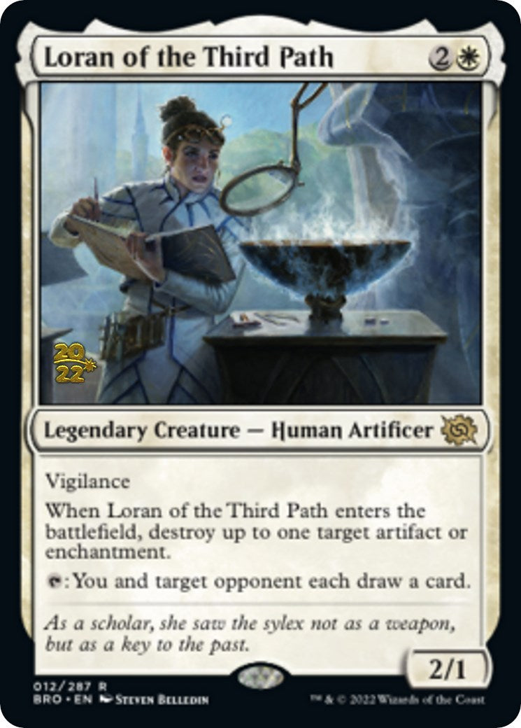 Loran of the Third Path [The Brothers' War Prerelease Promos] | Jomio and Rueliete's Cards and Comics