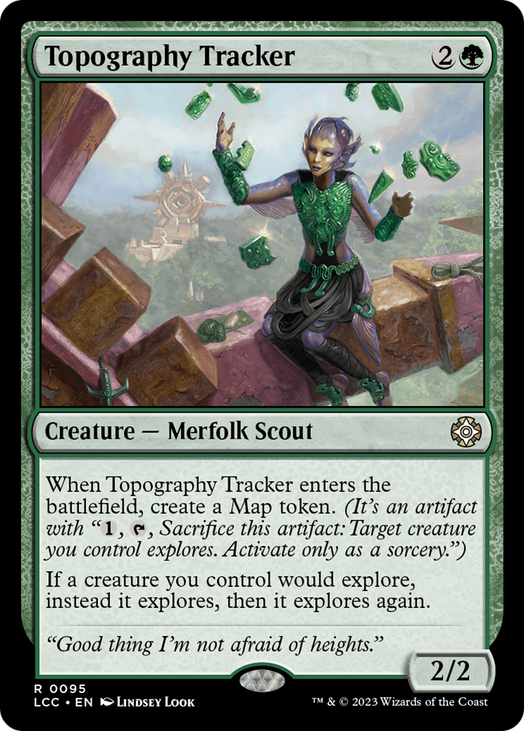 Topography Tracker [The Lost Caverns of Ixalan Commander] | Jomio and Rueliete's Cards and Comics