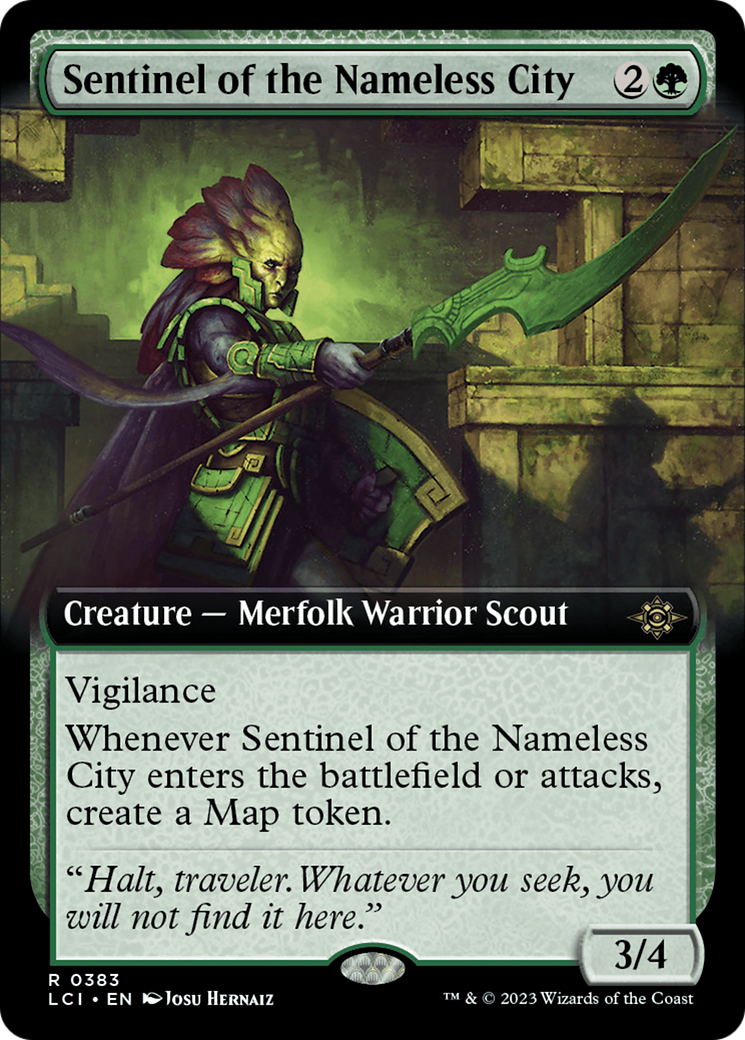 Sentinel of the Nameless City (Extended Art) [The Lost Caverns of Ixalan] | Jomio and Rueliete's Cards and Comics