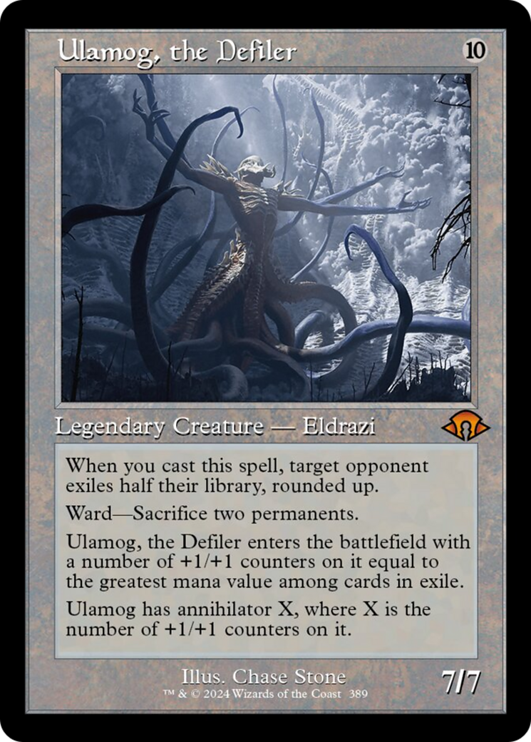 Ulamog, the Defiler (Retro) [Modern Horizons 3] | Jomio and Rueliete's Cards and Comics