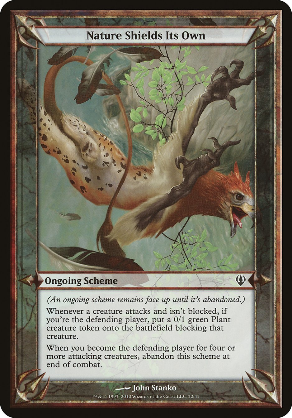 Nature Shields Its Own (Schemes) [Archenemy Schemes] | Jomio and Rueliete's Cards and Comics