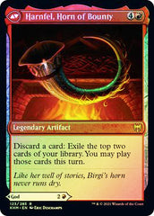 Birgi, God of Storytelling // Harnfel, Horn of Bounty [Kaldheim Prerelease Promos] | Jomio and Rueliete's Cards and Comics