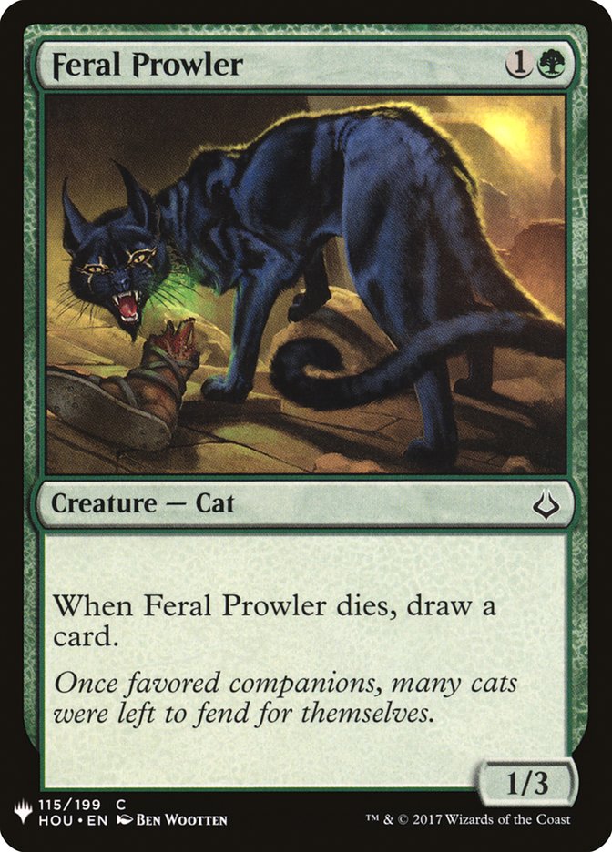 Feral Prowler [Mystery Booster] | Jomio and Rueliete's Cards and Comics