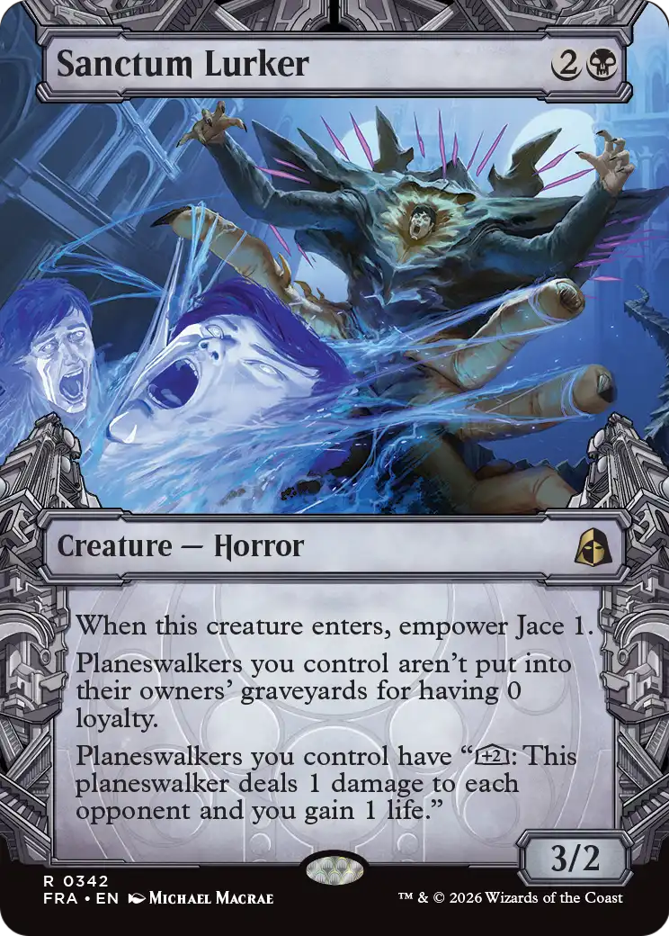 Sanctum Lurker (Showcase) [Reality Fracture] | Jomio and Rueliete's Cards and Comics
