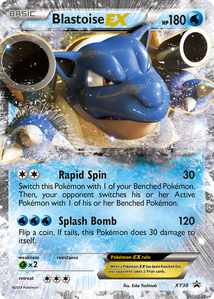Blastoise EX (XY30) [XY: Black Star Promos] | Jomio and Rueliete's Cards and Comics