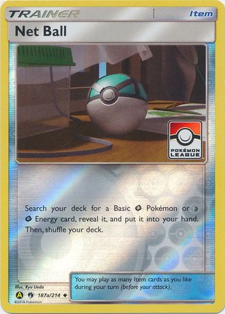 Net Ball (187a/214) (League Promo) [Sun & Moon: Lost Thunder] | Jomio and Rueliete's Cards and Comics