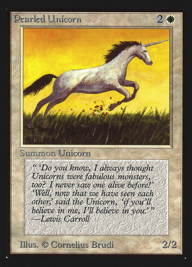 Pearled Unicorn [Collectors' Edition] | Jomio and Rueliete's Cards and Comics