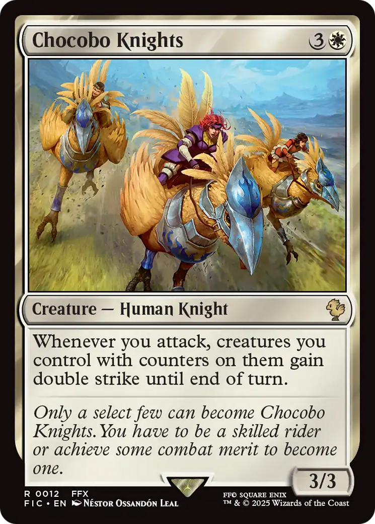 Chocobo Knights [FINAL FANTASY Commander] | Jomio and Rueliete's Cards and Comics
