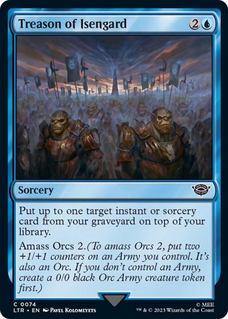 Treason of Isengard [The Lord of the Rings: Tales of Middle-Earth] | Jomio and Rueliete's Cards and Comics