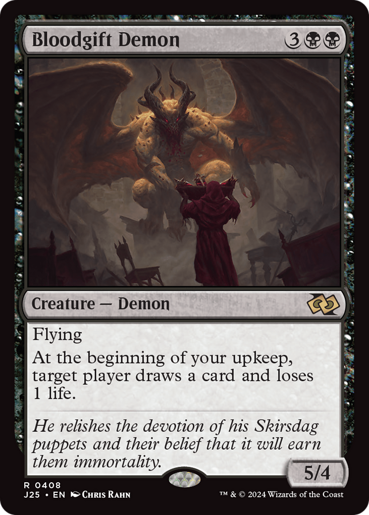Bloodgift Demon [Foundations Jumpstart] | Jomio and Rueliete's Cards and Comics