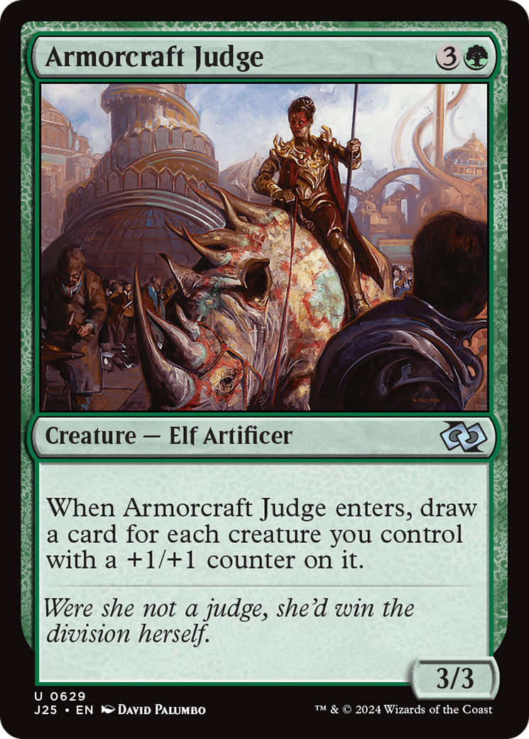 Armorcraft Judge [Foundations Jumpstart] | Jomio and Rueliete's Cards and Comics