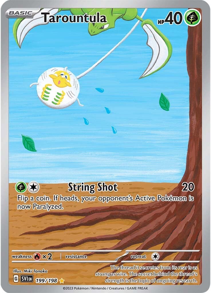 Tarountula (199/198) [Scarlet & Violet: Base Set] | Jomio and Rueliete's Cards and Comics