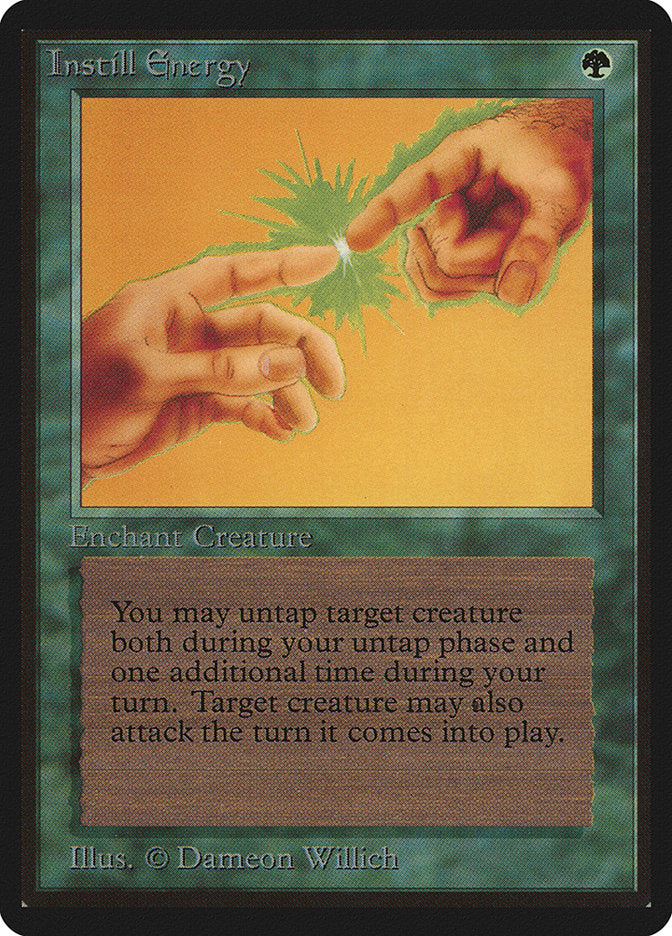 Instill Energy [Beta Edition] | Jomio and Rueliete's Cards and Comics