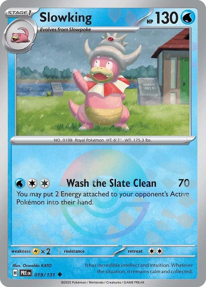 Slowking (019/131) (Poke Ball Pattern) [Scarlet & Violet: Prismatic Evolutions] | Jomio and Rueliete's Cards and Comics