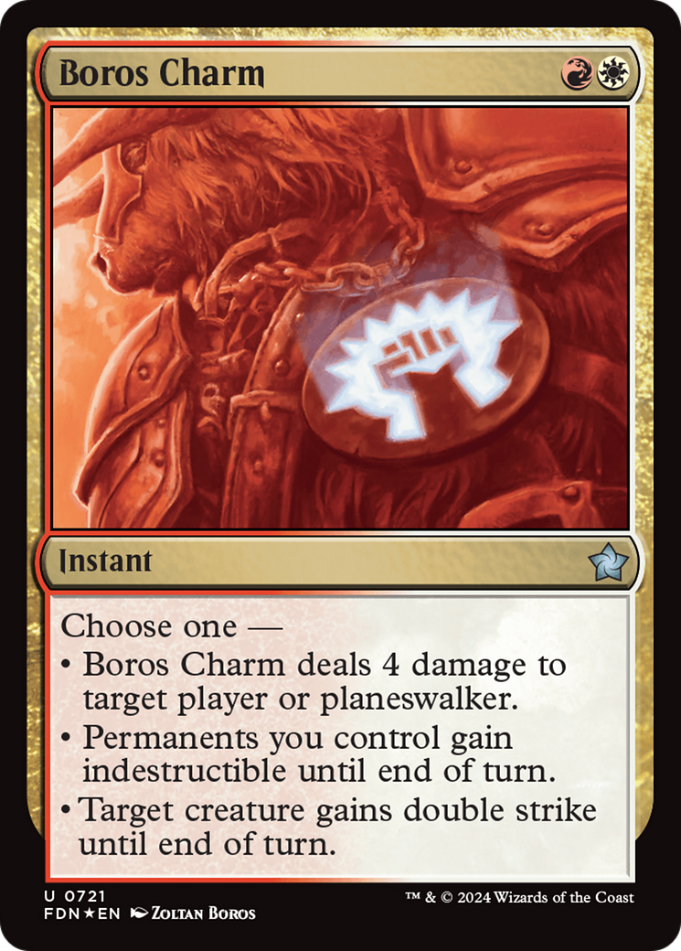 Boros Charm [Foundations] | Jomio and Rueliete's Cards and Comics