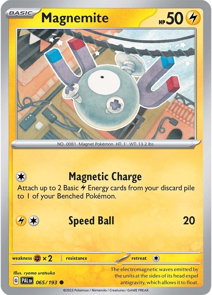 Magnemite (065/193) [Scarlet & Violet: Paldea Evolved] | Jomio and Rueliete's Cards and Comics