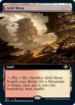 Arid Mesa (Extended Art) [Modern Horizons 2] | Jomio and Rueliete's Cards and Comics