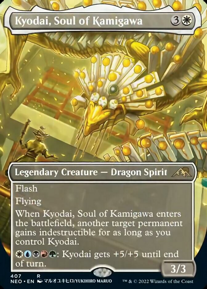 Kyodai, Soul of Kamigawa (Borderless Alternate Art) [Kamigawa: Neon Dynasty] | Jomio and Rueliete's Cards and Comics
