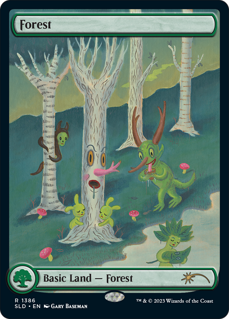 Forest (1386) [Secret Lair Drop Series] | Jomio and Rueliete's Cards and Comics