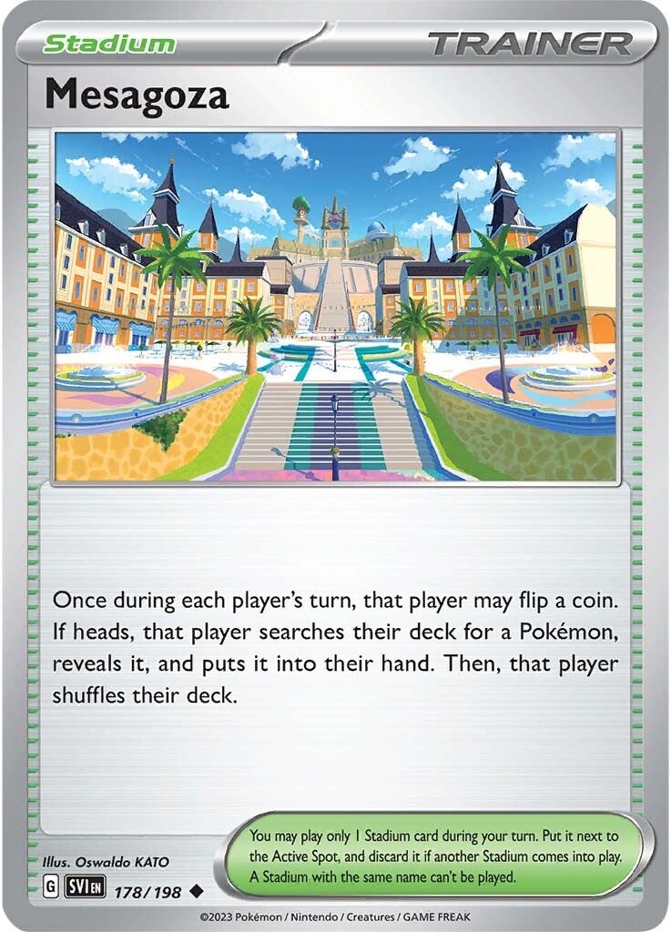 Mesagoza (178/198) [Scarlet & Violet: Base Set] | Jomio and Rueliete's Cards and Comics