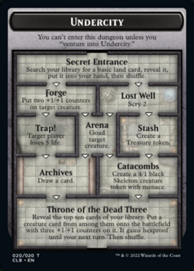 Undercity (Oversized) [Oversize Cards] | Jomio and Rueliete's Cards and Comics