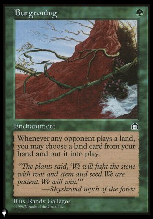 Burgeoning [The List] | Jomio and Rueliete's Cards and Comics
